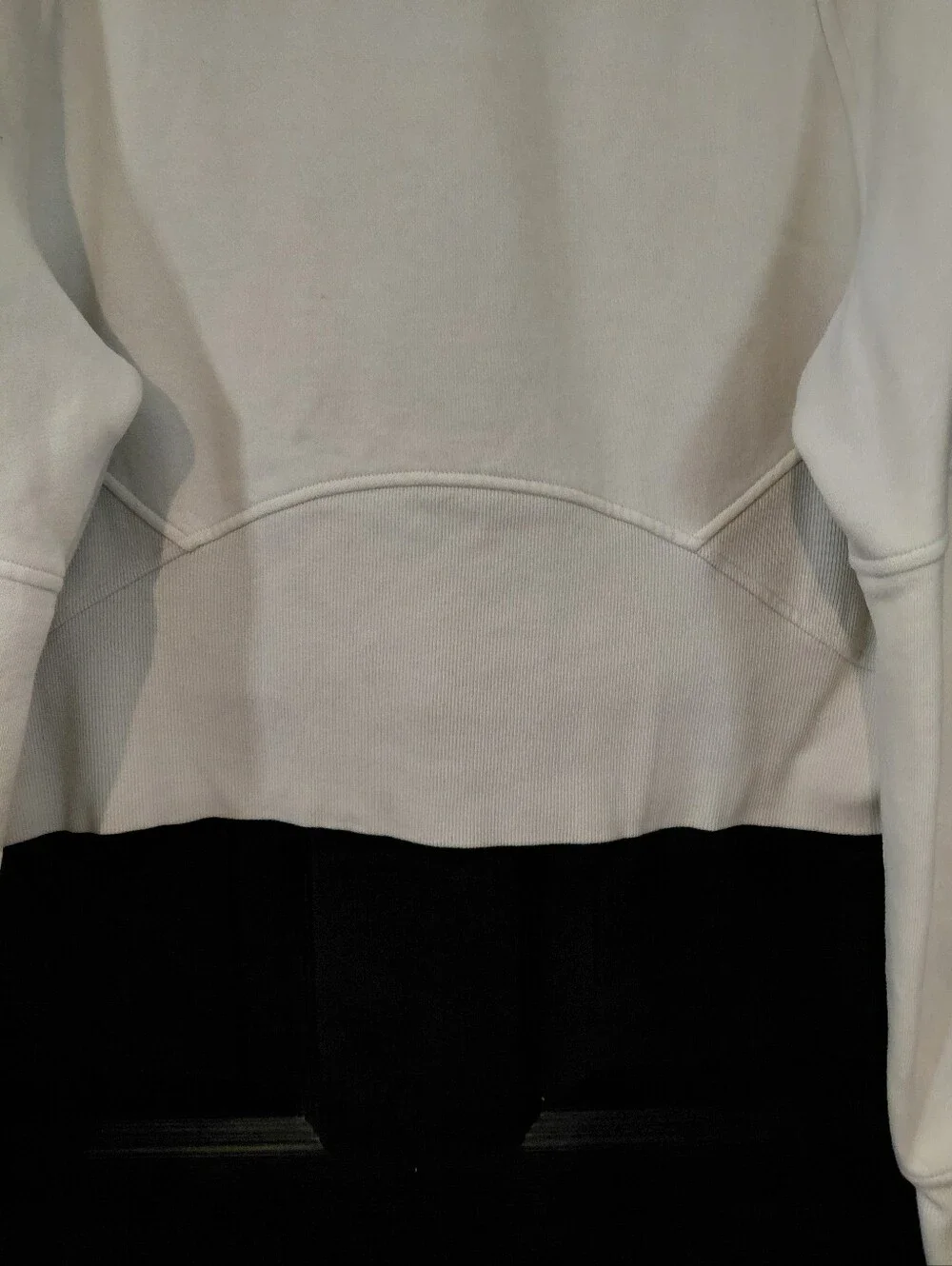 Lululemon Sz. M/L White Opal Scuba Oversized Funnel Neck Half-Zip